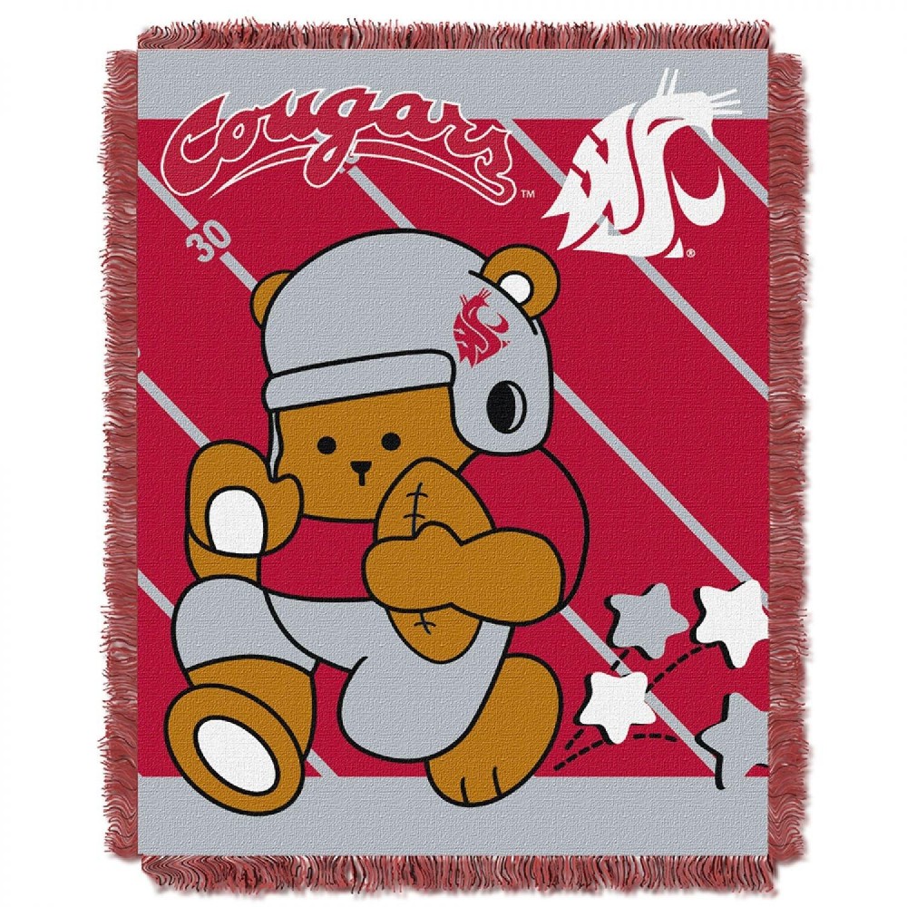 Ncaa Washington State Cougars Baby Blanket