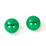Aeromat Mini Weight Balls - Come In Pairs - 35 Diameter - 1 Lbs - Green - Intended For Strength Training Rehabilitation Exercises
