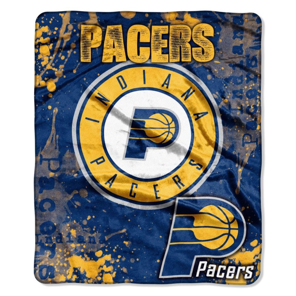 Northwest NBA Indiana Pacers Unisex-Adult Raschel Throw Blanket, 50