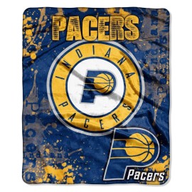 Northwest NBA Indiana Pacers Unisex-Adult Raschel Throw Blanket, 50