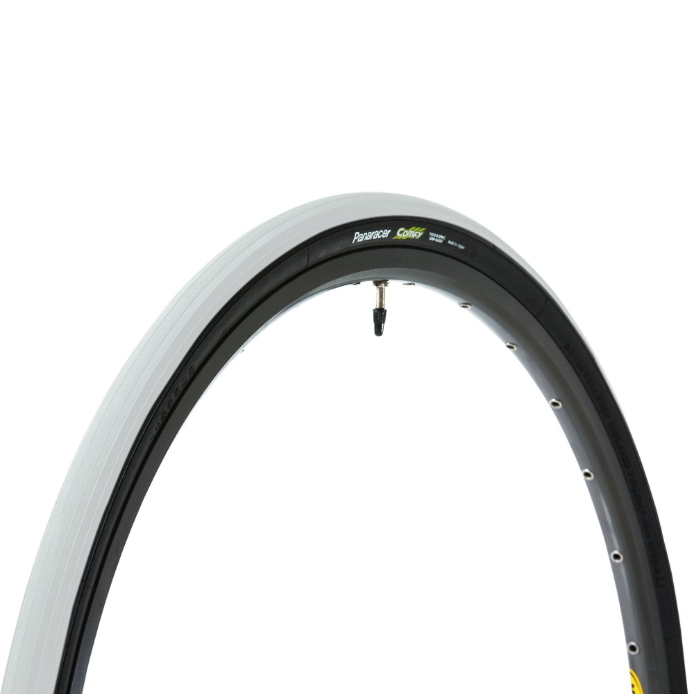 Panaracer F728-Cmf-W Confit 700 X 28C White/Black Clincher (Cross Bike/Street Riding/Commuting)