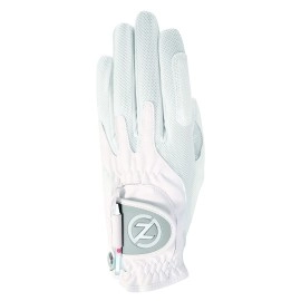 Zero Friction Women's Golf Gloves, Left Hand, One Size, White
