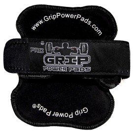 Grip Power Pads Pro - Lifting Grips The Alternative To Gym Gloves Workout Gloves