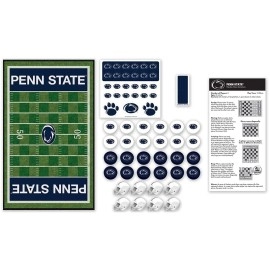 MasterPieces Family Game - NCAA Penn State Nittany Lions Checkers - Officially Licensed Board Game For Kids & Adults