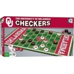 MasterPieces Family Game - NCAA Oklahoma Sooners Checkers - Officially Licensed Board Game for Kids & Adults