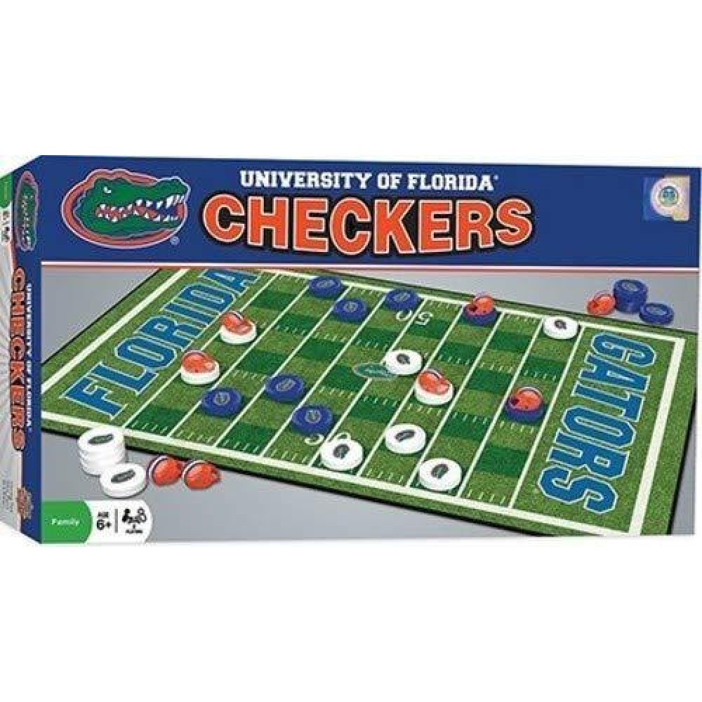 MasterPieces NCAA Florida Gators Checkers Board Game , 13