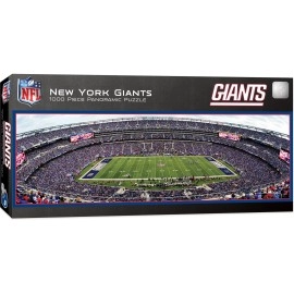 Master Pieces NFL New York Giants Stadium Panoramic Jigsaw Puzzle, Team Color, 1000 Pieces - 13