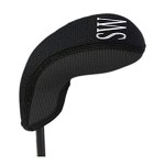 Stealth Club Covers 28210 Sw Sand Wedge Golf Club Head Cover, Black Solid