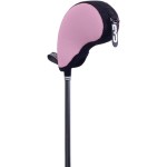 Stealth Club Covers 17000 Hybrid Pocket Mini ID 3-4-5-X Golf Club Head Cover, Pink/Black