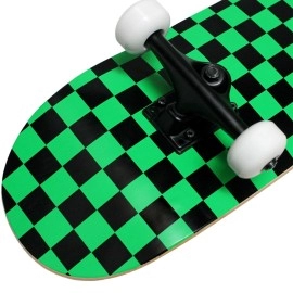 Krown KPC Intro Skateboard, Green/Black, 7.75