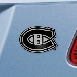 FANMATS 17032 Montreal Canadiens 3D Chrome Metal Auto Emblem