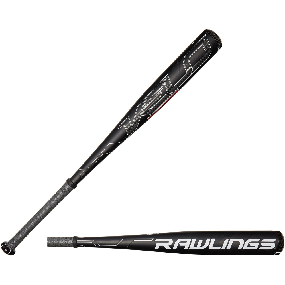 Rawlings Men's Senior League Velo Baseball Bat, Black, 31-Inch/21-Ounce