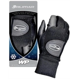 Orlimar Women's Winter Performance Fleece Golf Gloves (Pair), Black, Medium
