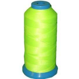 Bonded Nylon Sewing Thread V-69 T70 1500Yds For Outdoor, Upholstery (Neon Green)