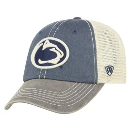 Top of the World Penn State Nittany Lions Men's Relaxed Fit Adjustable Mesh Offroad Hat Team Color Icon, Adjustable