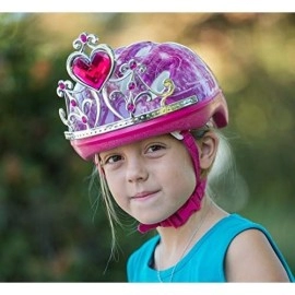 Bell Children 3D Tiara Princess Bike Helmet, Pink,Child (5-8 Yrs.)