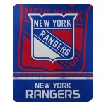 Northwest NHL New York Rangers Unisex-Adult Fleece Throw Blanket, 50