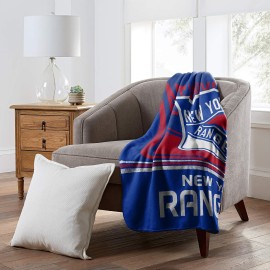 Northwest NHL New York Rangers Unisex-Adult Fleece Throw Blanket, 50