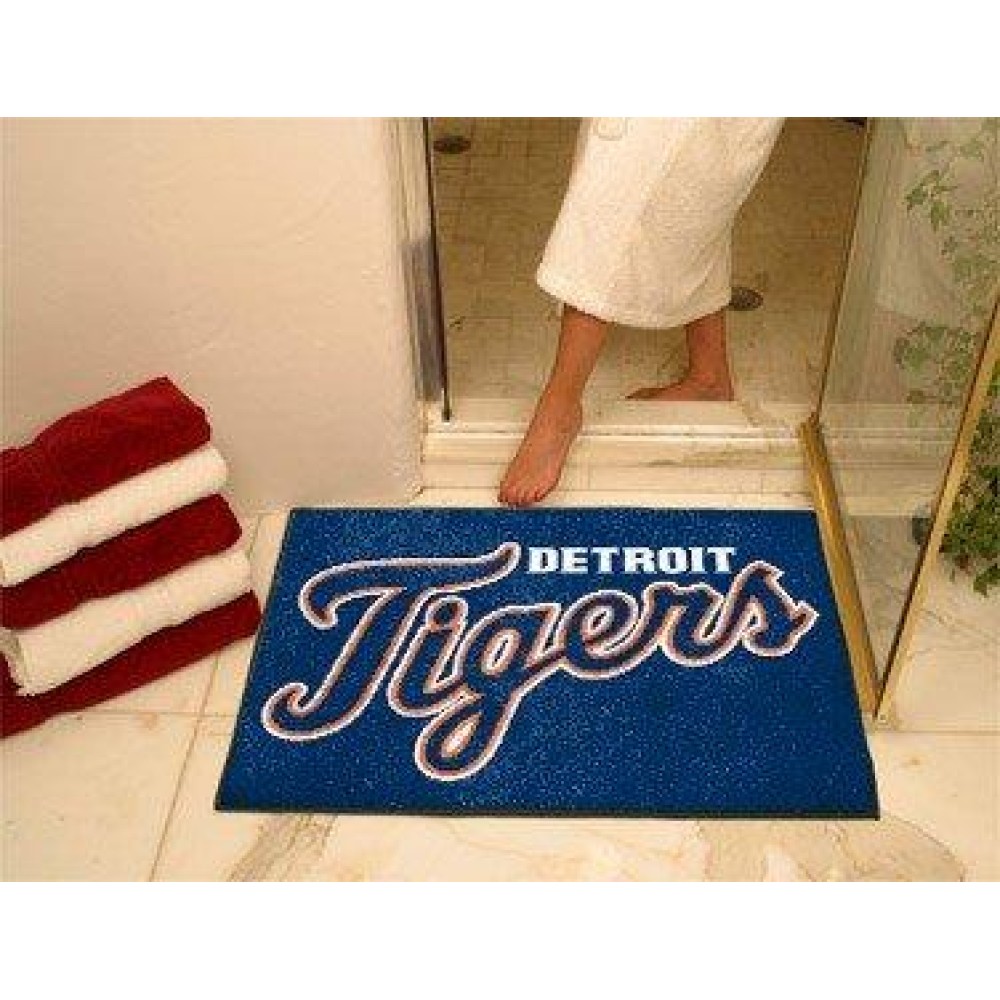 Mlb - Detroit Tigers 18 X 23 Deluxe Mat Fanmats (13833)