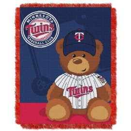 Minnesota Twins Baby Blanket Bedding Throw 36 X 46