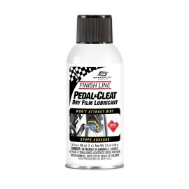 Finish Line Pedal and Cleat Dry Film Lubricant Aerosol, 5-Ounce