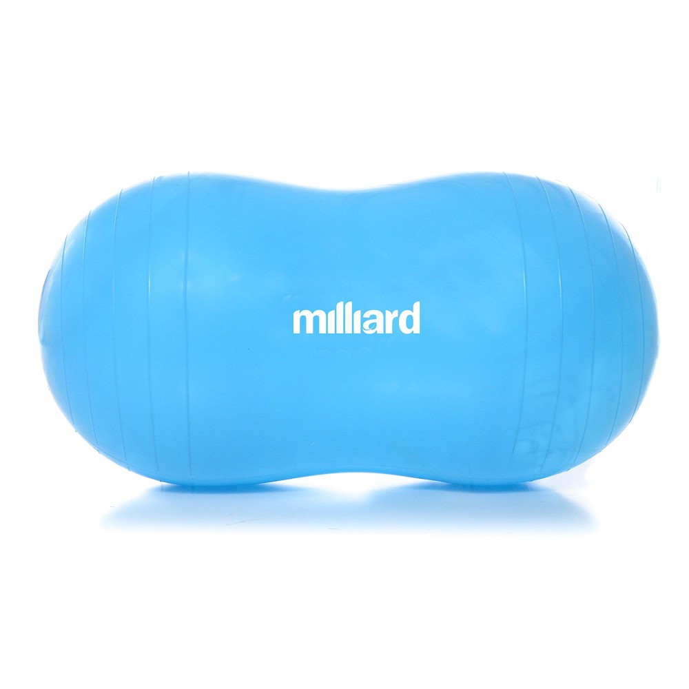 Milliard Peanut Ball Physio Roll for Exercise, Therapy, Labor, Birthing and Dog Training