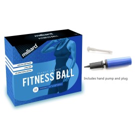 Milliard Peanut Ball Physio Roll for Exercise, Therapy, Labor, Birthing and Dog Training