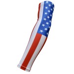 New Moisture Wicking Compression Arm Sleeve (American Flag, Small)