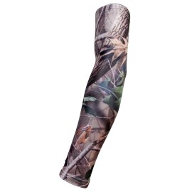 Sportsfarm New Moisture Wicking Compression Arm Sleeve (Camoflauge, Medium)