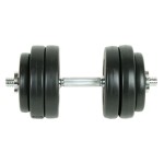 Vidaxl 9 Piece Dumbbell Set 33.1 Lb