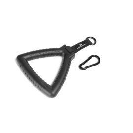 Bionic Body Tri-Grip Single Handle with Carabiner Clip Workout Resistance Tube Accessory BBTG-005 , 2.50 x 7.00 x 8.00 inches