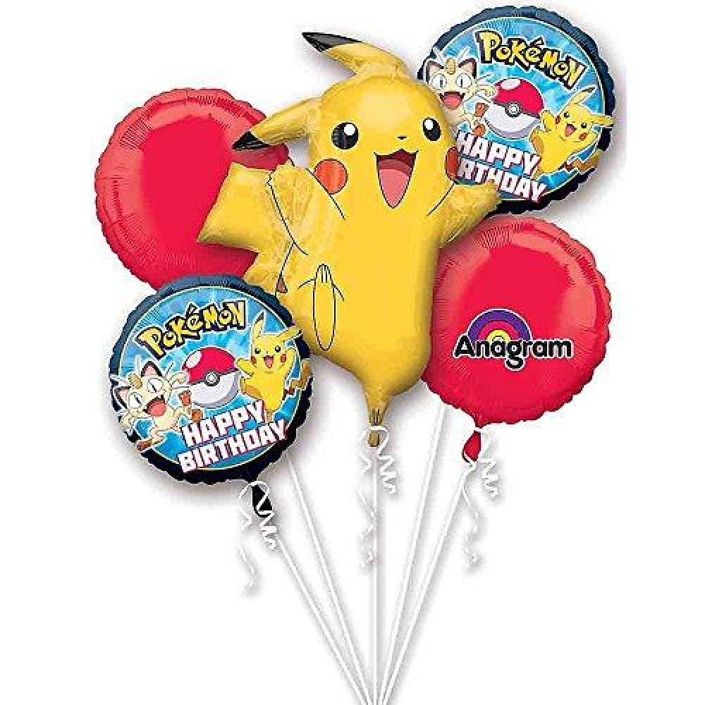 Anagram International Pokemon Birthday Bouquet, Multicolor