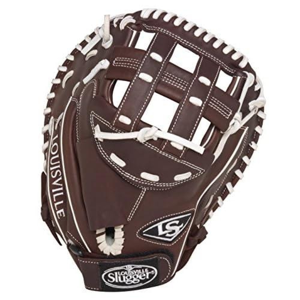 Louisville Slugger Fgxpbn5 Xeno Pro Brown Fielding Glove (Catcher), Left Hand Throw