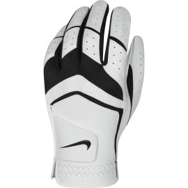 Nike Men's Dura Feel Golf Glove (White), Large, Left Hand