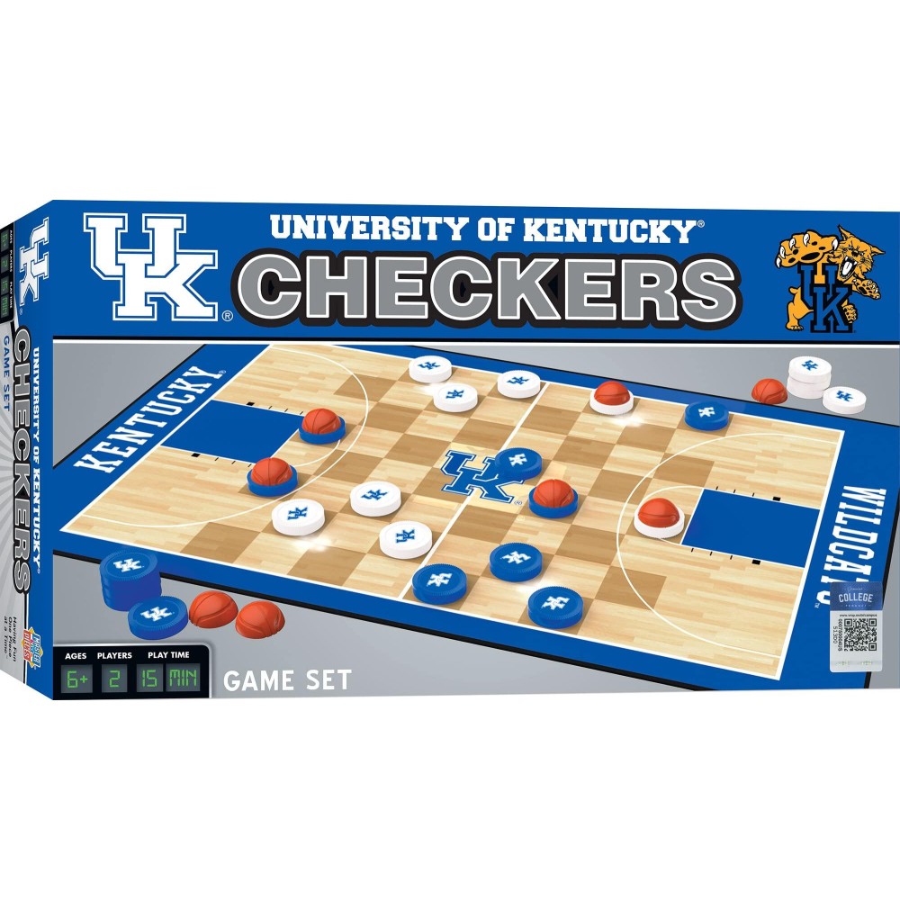 MasterPieces NCAA Kentucky Wildcats Checkers Board Game , 13