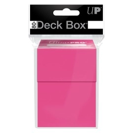 Ultra PRO Standard Deck Box, Bright Pink, 80-Cards