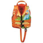 Full Throttle Child Water Buddies Life Vest, Dinosaur