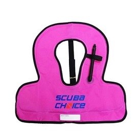 Scuba Choice Kid's Snorkel Vest with Name Box, Purple