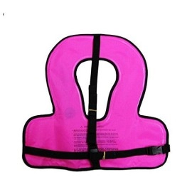 Scuba Choice Kid's Snorkel Vest with Name Box, Purple