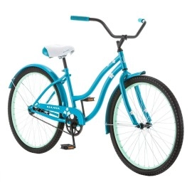 Kulana Hiku Cruiser Bike, 26-Inch Wheels, Blue