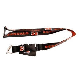 Aminco NFL Cincinnati Bengals Reversible Lanyard