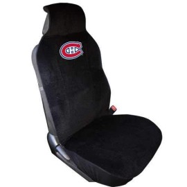 Fremont Die NHL Montreal Canadiens Car Seat Cover, Standard, Black/Team Colors