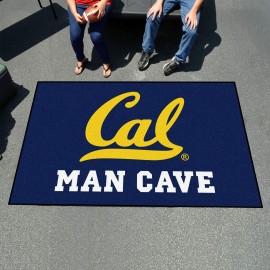 FANMATS 17292 Cal Golden Bears Man Cave UltiMat Rug - 5ft. x 8ft. | Sports Fan Area Rug, Home Decor Rug and Tailgating Mat