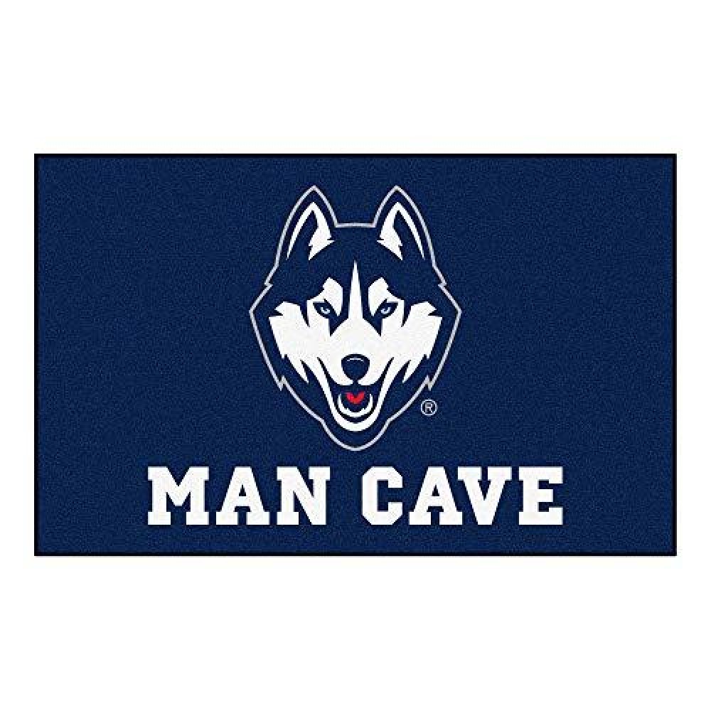 Fanmats 17300 Team Color 59.5X94.5 Connecticut Man Cave Ulti Mat Rug