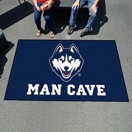 Fanmats 17300 Team Color 59.5X94.5 Connecticut Man Cave Ulti Mat Rug