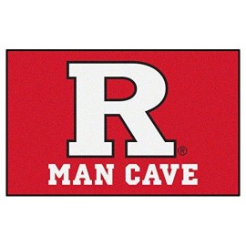 Fanmats 17272 Team Color 59.5X94.5 Rutgers Man Cave Ulti Mat Rug