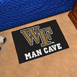 Fanmats 17349 Team Color 19X30 Wake Forest Man Cave Starter Rug