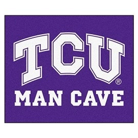 Fanmats 17283 Tcu Man Cave Tailgater Rug