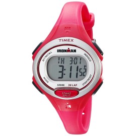 Timex Women's TW5K903009J Ironman Essential 30 Pink Resin Strap Watch