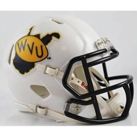 West Virginia Mountaineers Riddell Speed Mini Replica Throwback Football Helmet